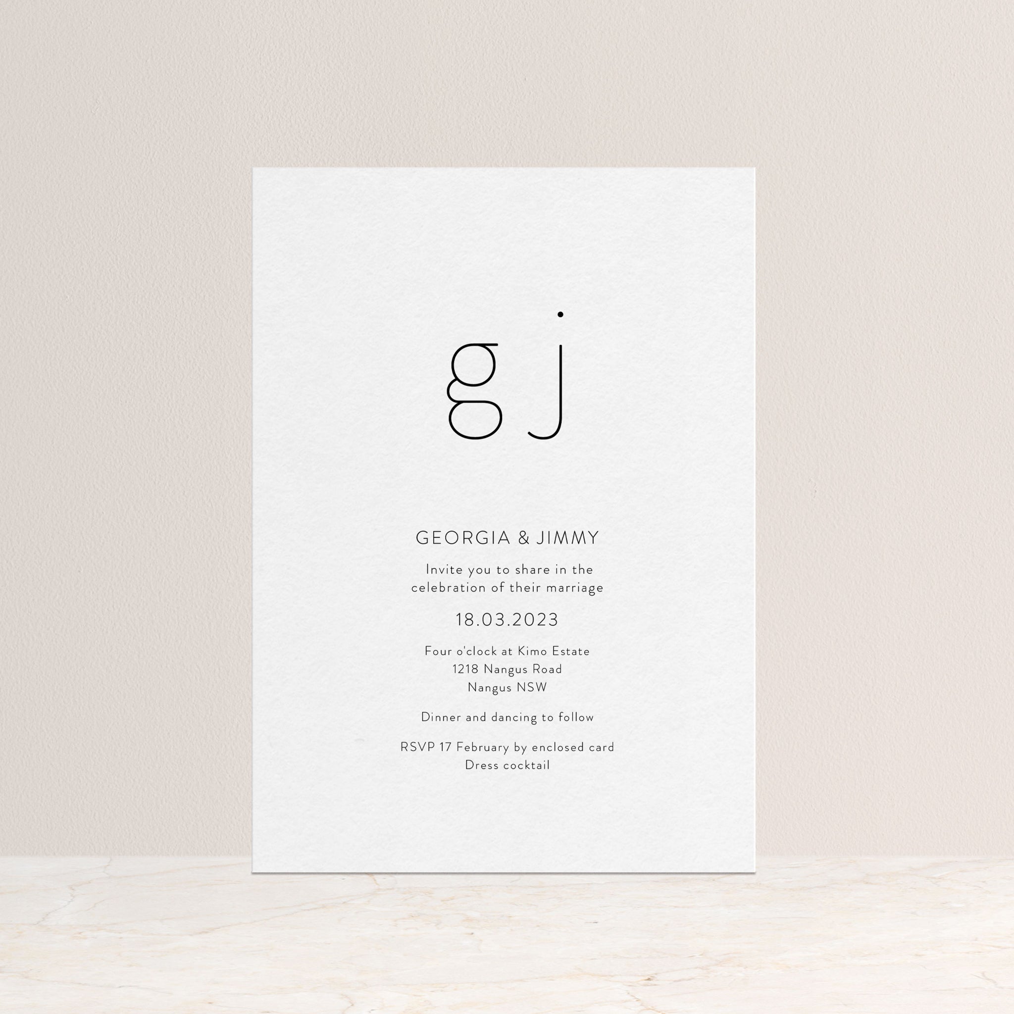 Singapore Invitation