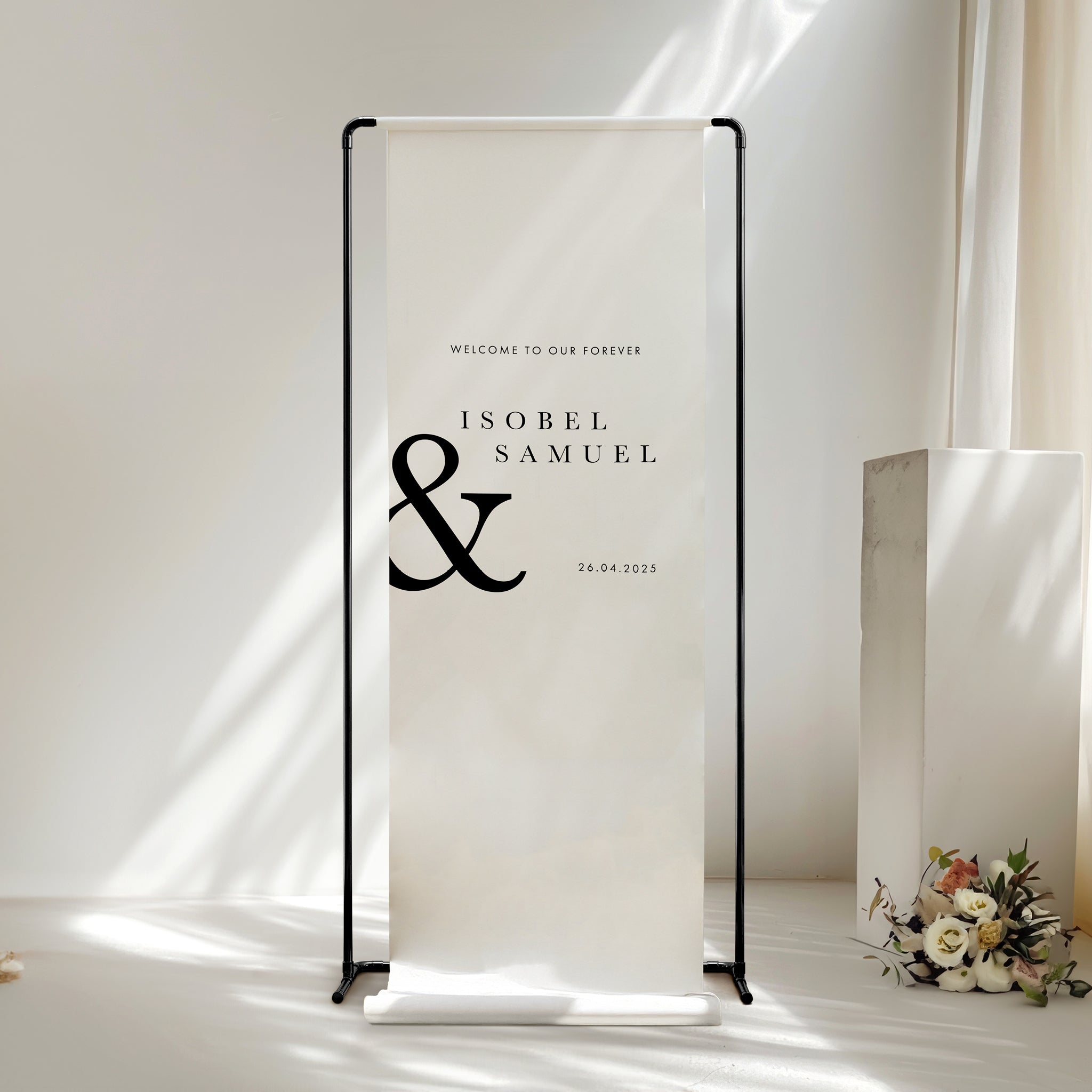 New York Fabric Sign