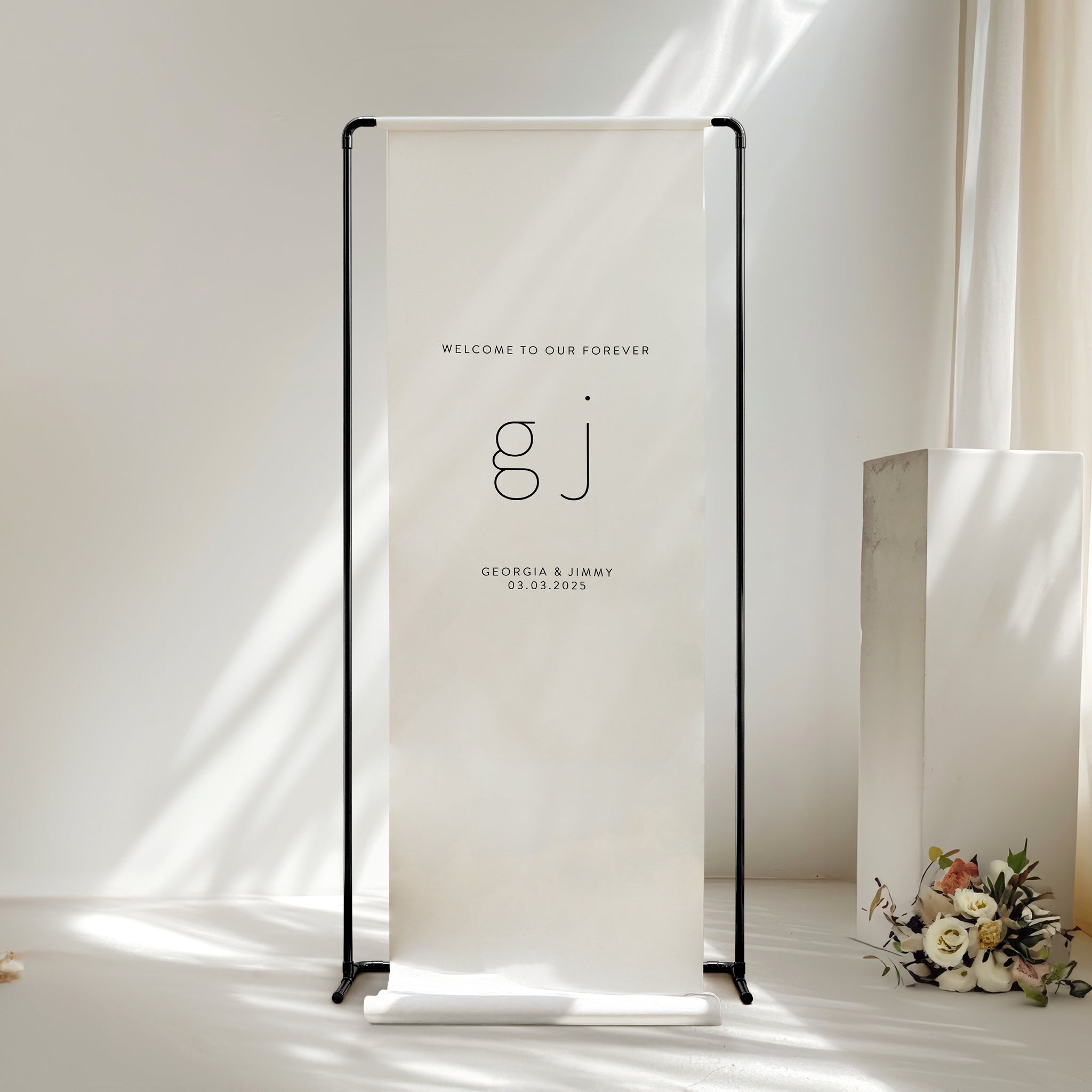 Singapore Fabric Sign