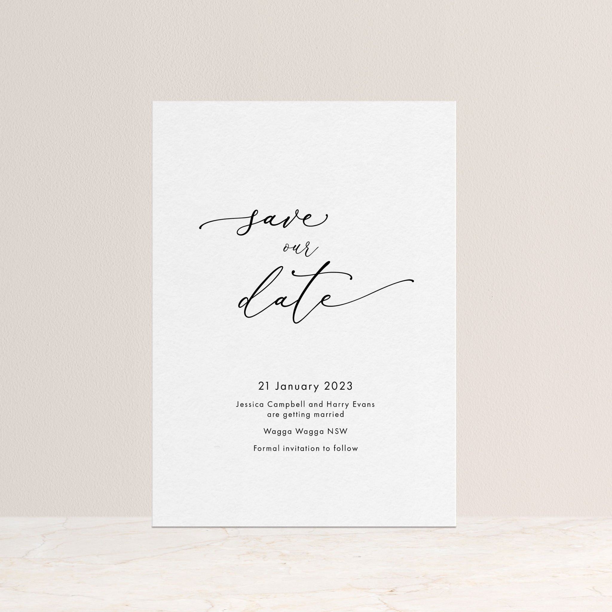 Florence Save the Date