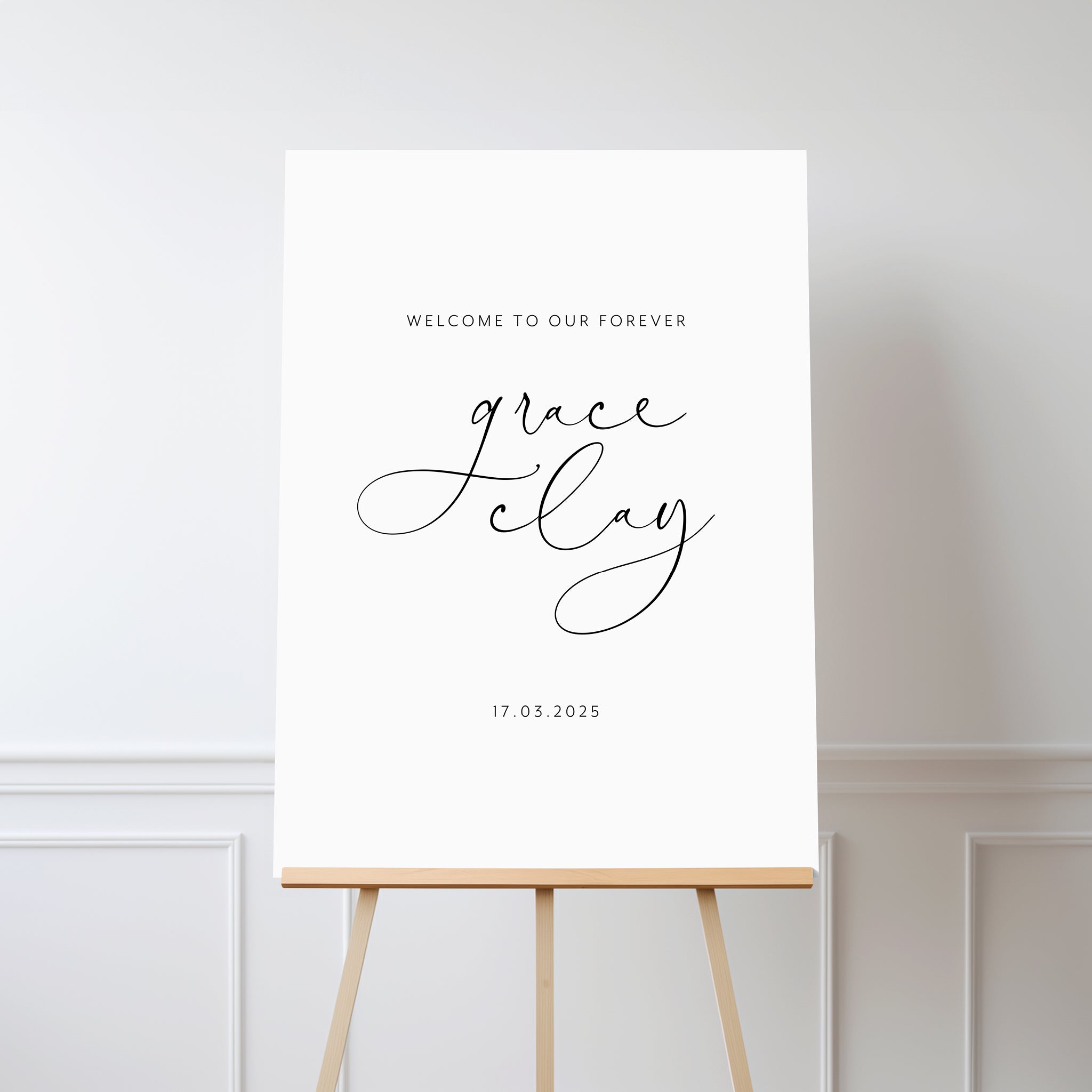 Santorini Welcome Sign or Seating Chart