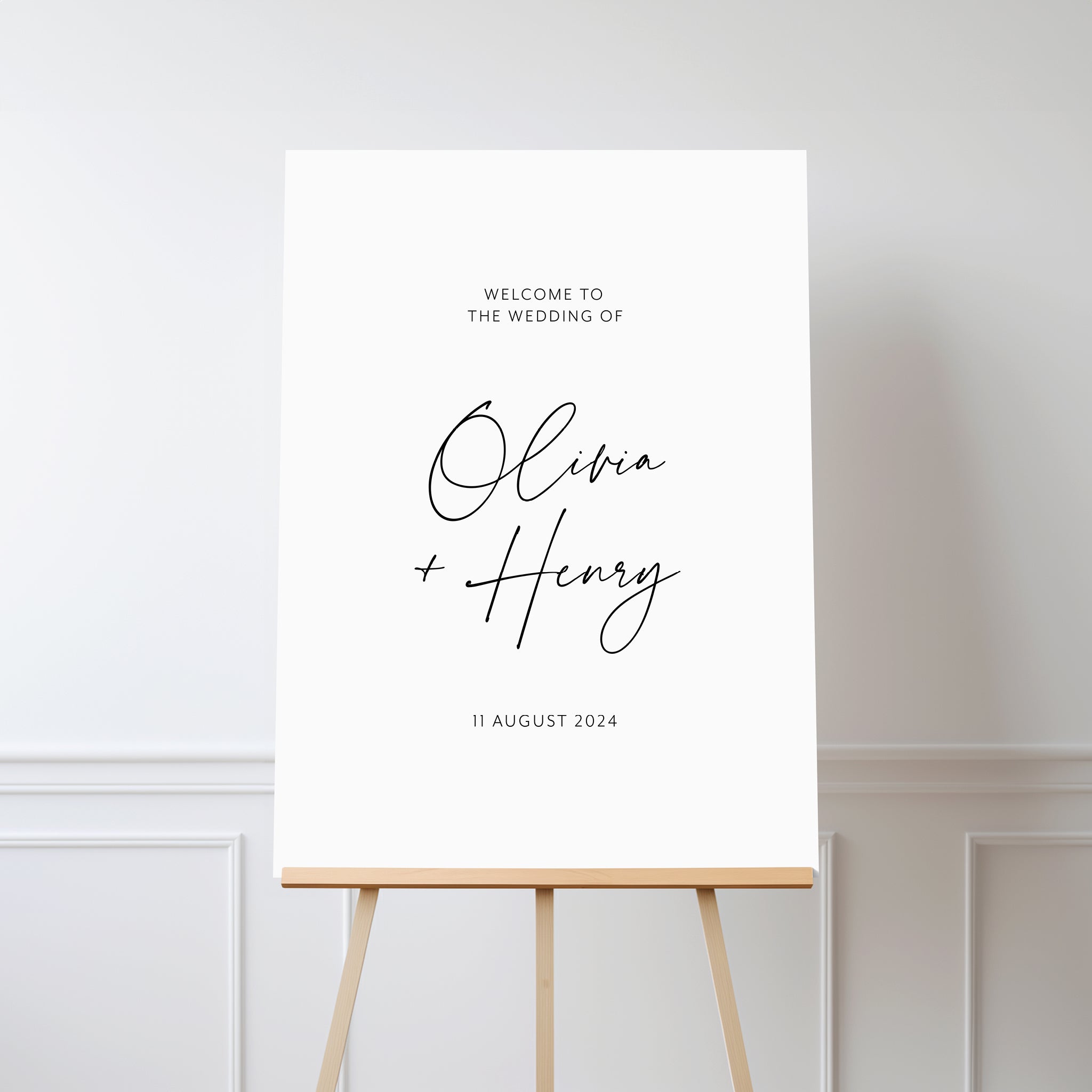 Crete Welcome Sign or Seating Chart