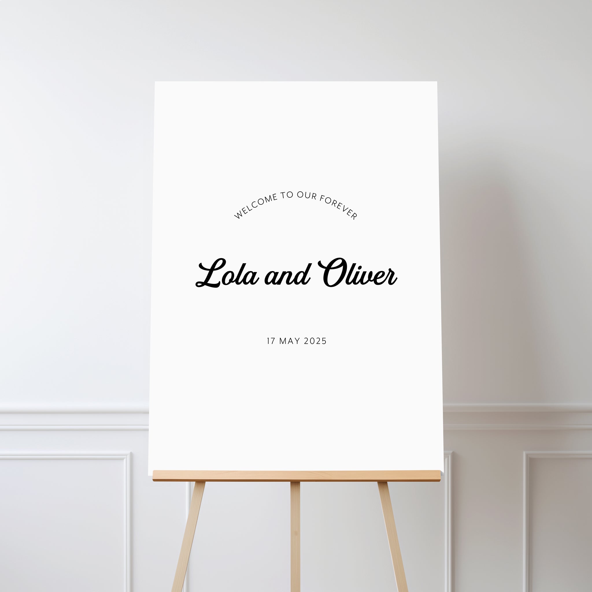 San Francisco Welcome Sign or Seating Chart